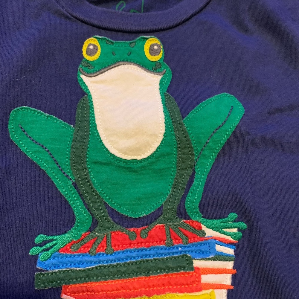 Mini boden frog T-shirt